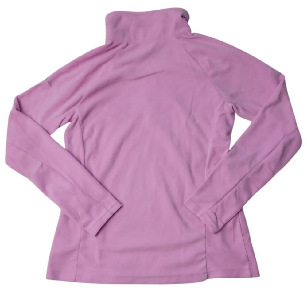 Columbia Women's Glacial IV Stand Up Collar Half Zip Fleece - Pink - Picture 2 of 2